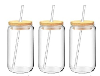 16 oz Glass Can (non snow globe)