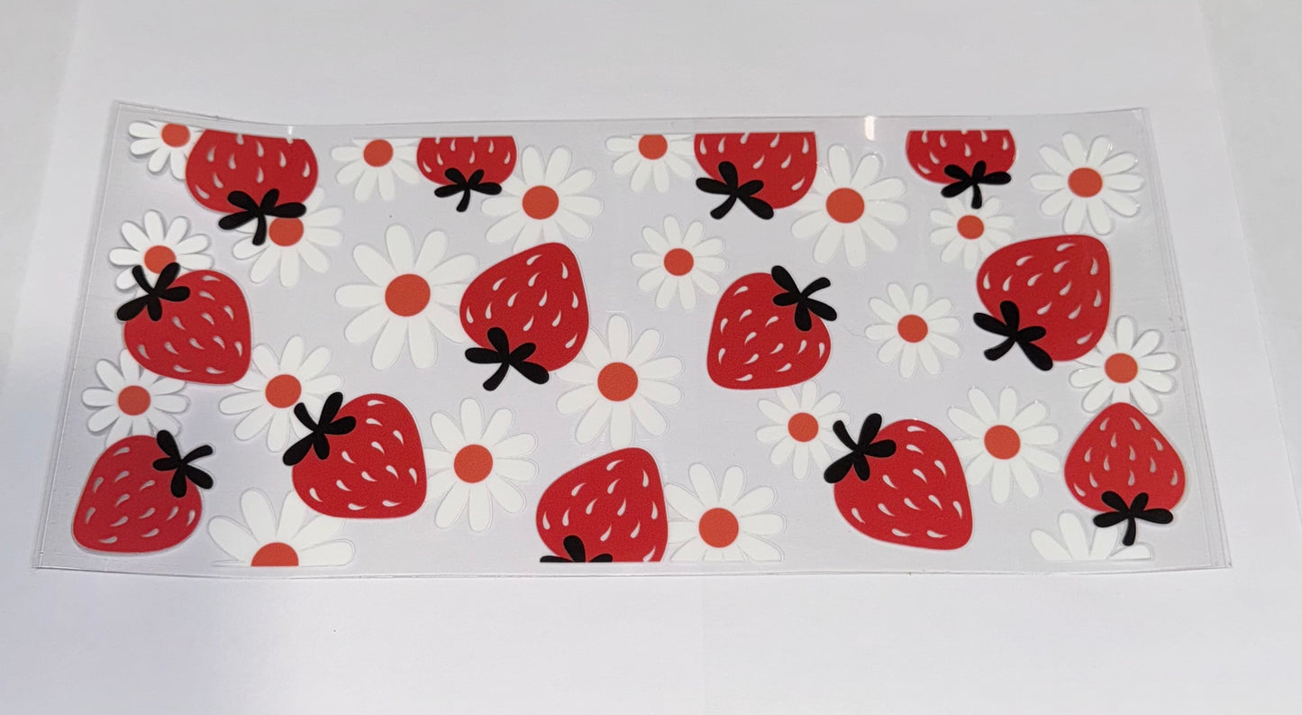 Strawberries and Daisies