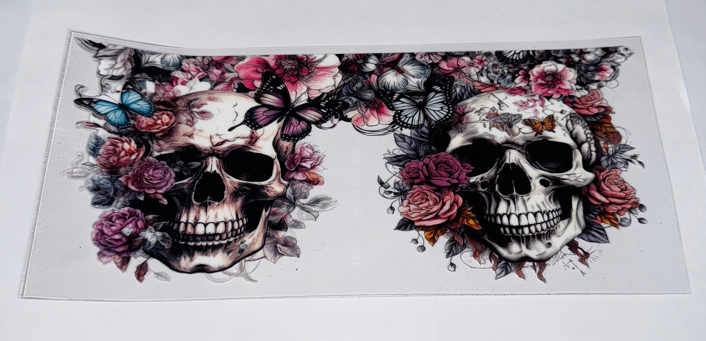 Skulls and Flowers