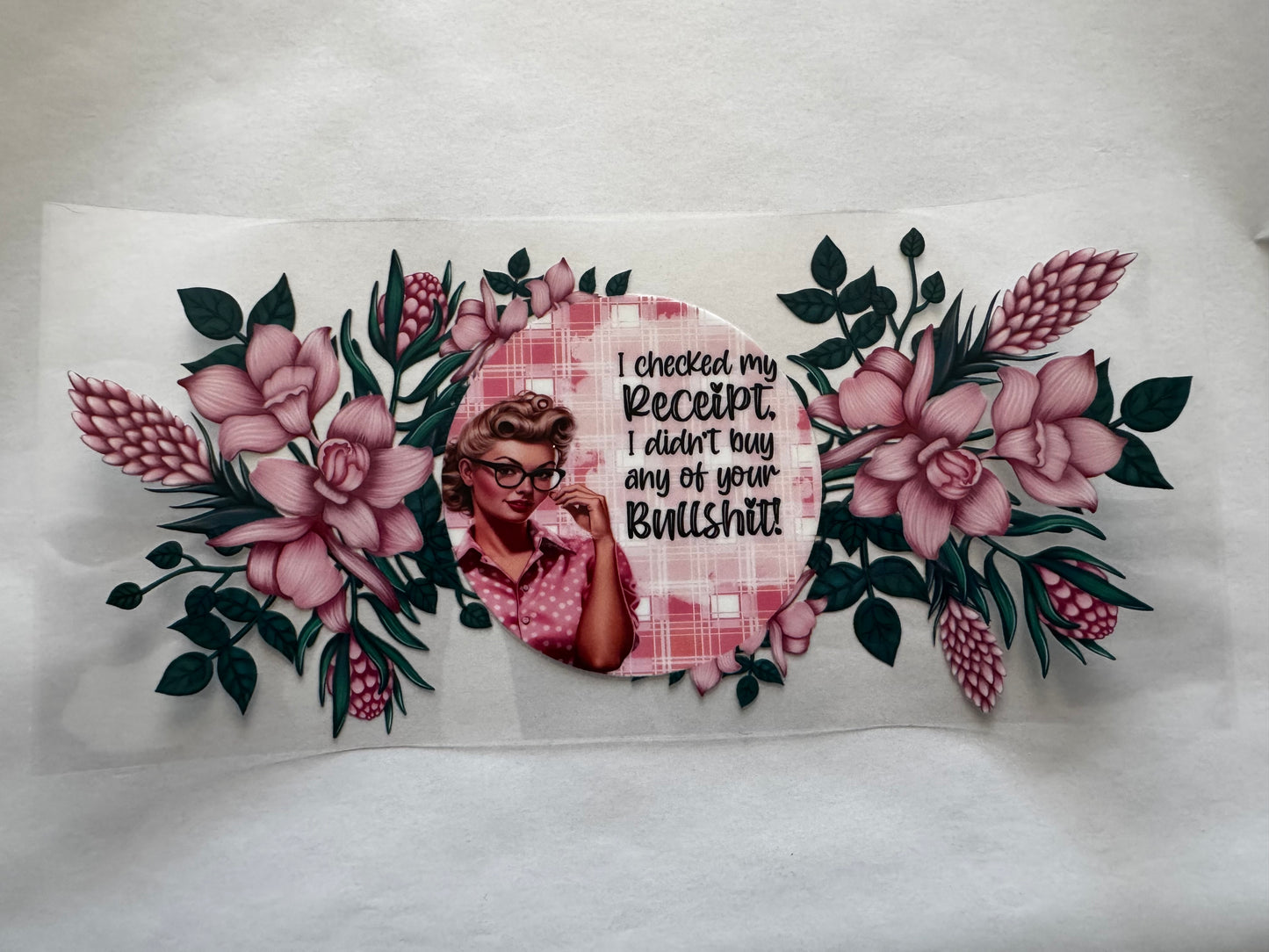 I Checked My Receipt Unfiltered