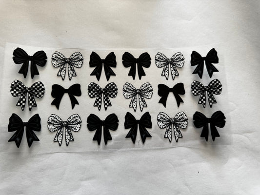 Black and White Bows