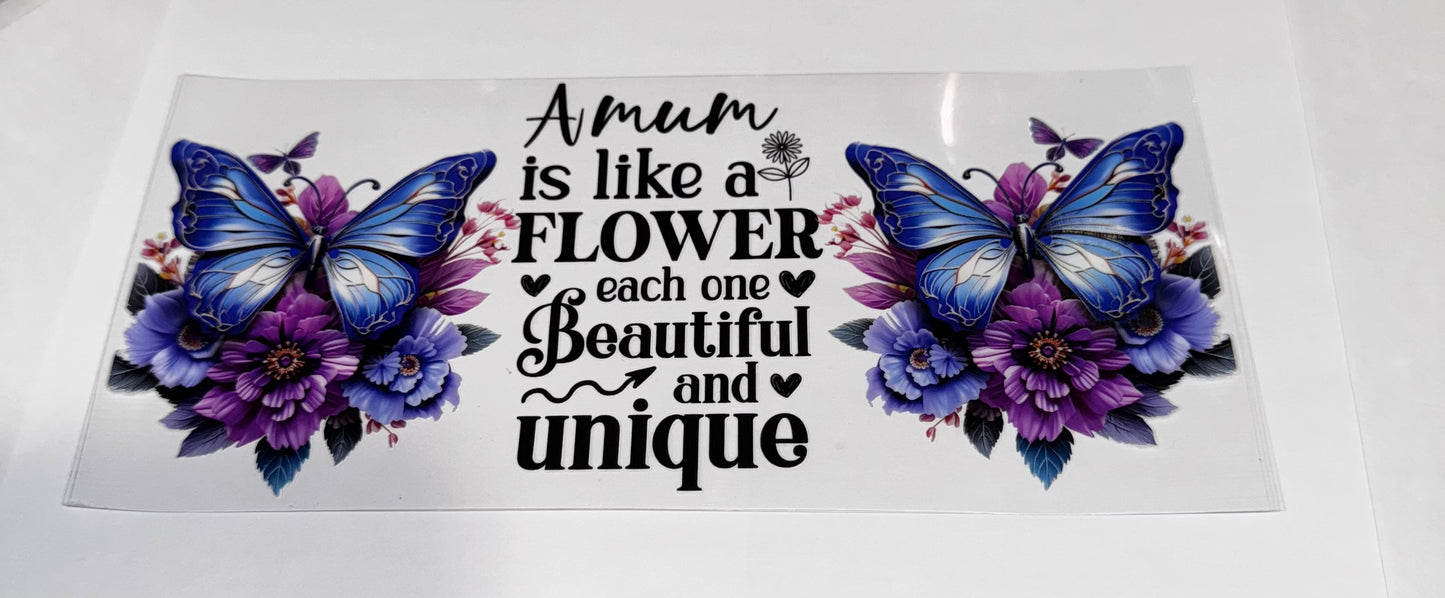 A Mum is Like a Flower